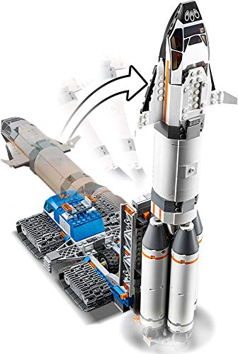 LEGO City Rocket Assembly & Transport 60229 Building Kit (1055 Pieces)