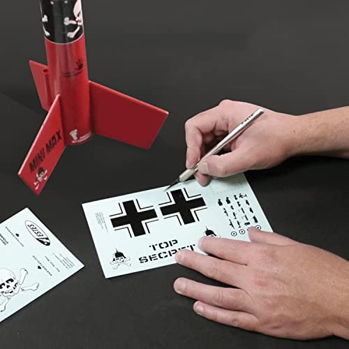 Estes 0651 Der Red Max Flying Model Rocket Kit