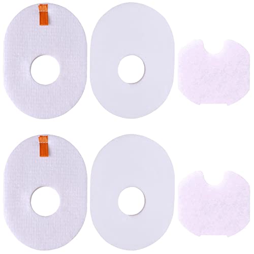 Laukowind for Shark Rocket HV300 HV301 HV300W HV302 HV305 HV310 UV450 Shark XFFV300 Rocket Foam Felt Filter Kit 2 Pack Vacuum Filters Filter Kit