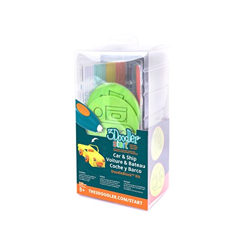 3Doodler Vehicle Doodleblock Kit with Refill Filaments