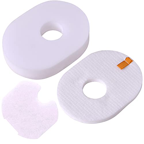 Laukowind for Shark Rocket HV300 HV301 HV300W HV302 HV305 HV310 UV450 Shark XFFV300 Rocket Foam Felt Filter Kit 2 Pack Vacuum Filters Filter Kit