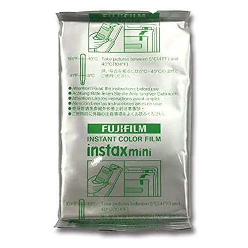 Fujifilm Instax Mini Instant Film, 10 Sheets?5 Pack(Total 50 Shoots)