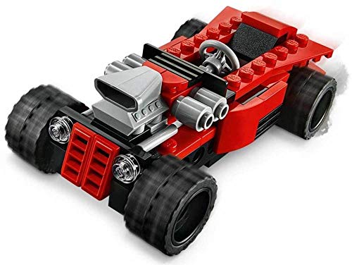 LEGO Creator 3in1 Sports Car Toy 31100 Building Kit, New 2020 (134 Pieces)