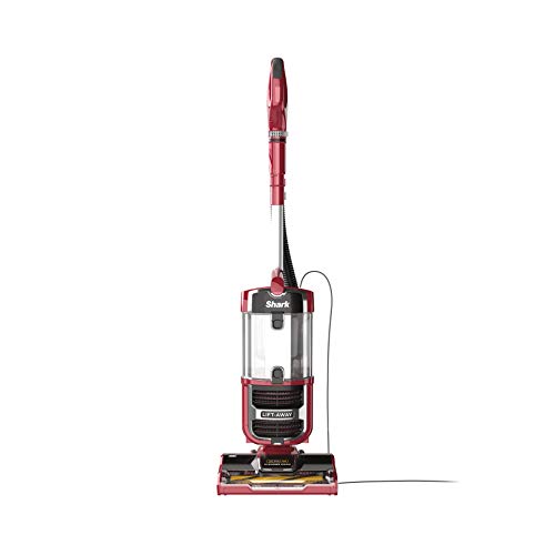 Shark Navigator Upright Vacuum with Lift-Away, Zero-M Anti-Hair Wrap Technology, Anti-Allergen + HEPA Filter and Swivel Steering (ZU561), Red Peony