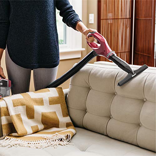 Shark Navigator Upright Vacuum with Lift-Away, Zero-M Anti-Hair Wrap Technology, Anti-Allergen + HEPA Filter and Swivel Steering (ZU561), Red Peony