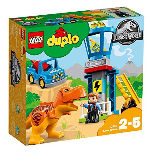 LEGO DUPLO Jurassic World T. rex Tower 10880 Building Blocks (22 Pieces)