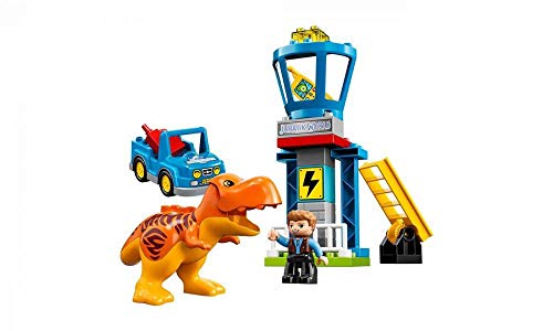 LEGO DUPLO Jurassic World T. rex Tower 10880 Building Blocks (22 Pieces)