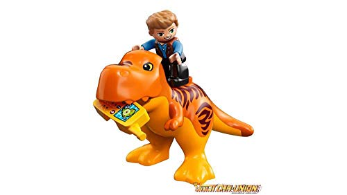 LEGO DUPLO Jurassic World T. rex Tower 10880 Building Blocks (22 Pieces)
