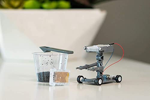 4M Green Science Salt Water Powered Robot Kit - Green Energy Robotics STEM Toys Educational Gift for Kids & Teens, Girls & Boys