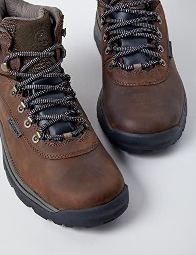 Timberland Men's White Ledge Mid Waterproof Boot,Dark Brown,12 W US