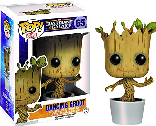 Funko POP! Marvel: Dancing Groot Bobble Action Figure