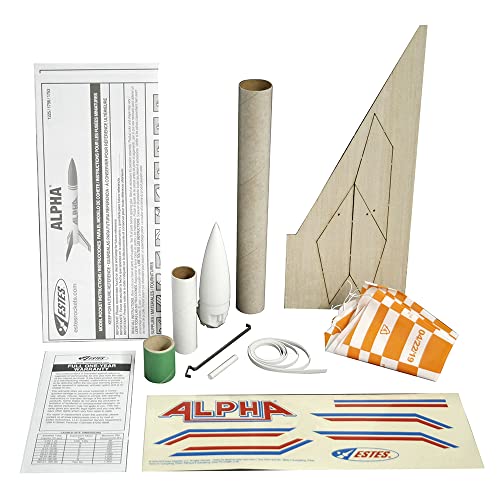 Estes 1225 Alpha Flying Model Rocket Kit