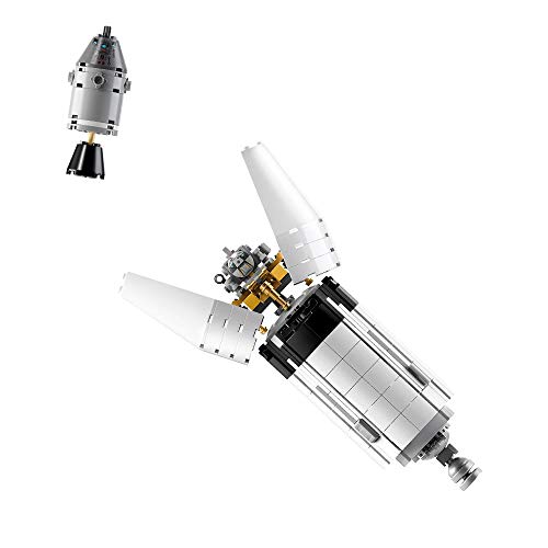 LEGO Ideas NASA Apollo Saturn V 21309 Outer Space Model Rocket for Kids and Adults, Science Building Kit (1969 Pieces)