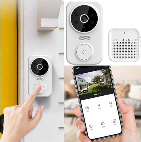 Mosunx Smart Video Doorbell with Night Vision
