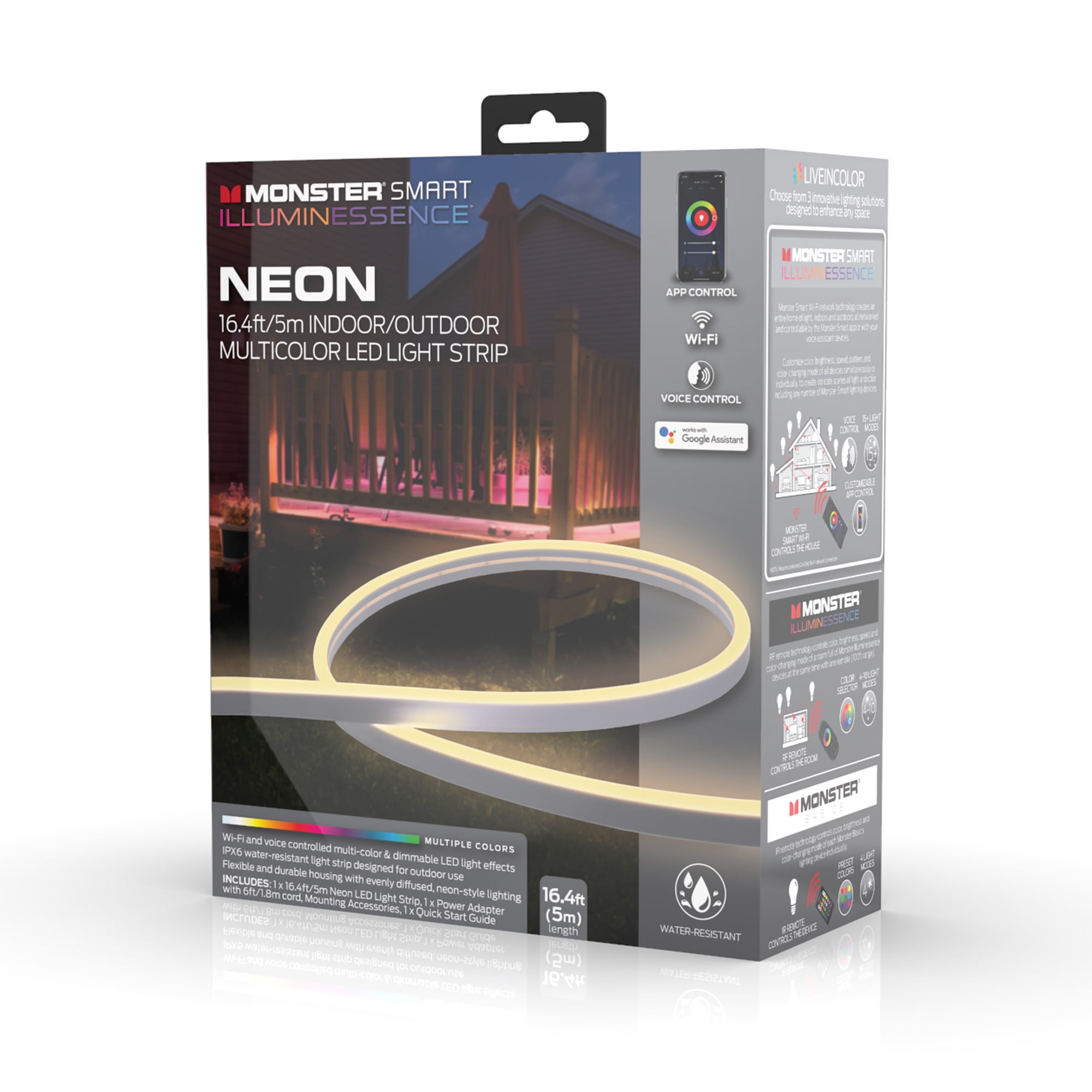 Outdoor Smart Neon LED Light Strip with App Control