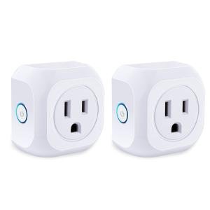 Smart Plug 2-Pack for Remote Control of Devices