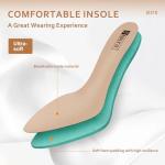 IDIFU Women's Ada Black Square Toe Ankle Boots