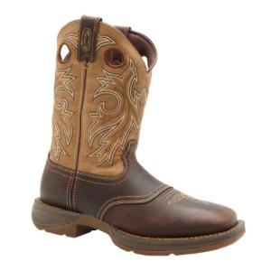 Durango Men's Rebel Square Toe Boots, Brown/Tan