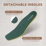 Men's Brown Square Toe Cowboy Boots - Vegan Leather