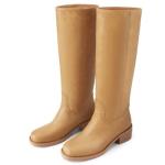 Gothictor Women's Wide Calf Square Toe Knee High Boots