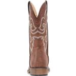 Women's Embroidered Mid-Calf Square Toe Cowboy Boots