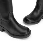 DREAM PAIRS Women's Square Toe Knee High Boots