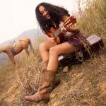 DREAM PAIRS Women's Tan Square Toe Cowboy Boots