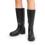DREAM PAIRS Women's Square Toe Knee High Boots