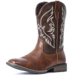 Men's Square Toe IUV Cowboy Boots - Durable Classic