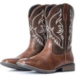 Men's Square Toe IUV Cowboy Boots - Durable Classic