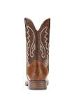 Men's Wide Square Toe Cowboy Boots - Retro Style