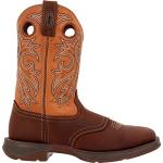 Durango Men's Rebel Square Toe Boots, Brown/Tan