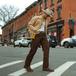 Men's Brown Square Toe Cowboy Boots – Size 10