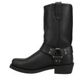 Dingo Men's Dean Black Square Toe Boots