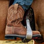 HISEA NINGO Waterproof Square Toe Work Boots for Men