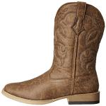 Roper Men's Tan Square Toe Scout Boots