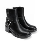 DREAM PAIRS Women’s Black Square Toe Ankle Boots