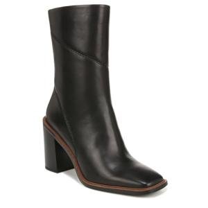 Franco Sarto Women's Stevie Black Leather Boots