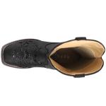 ROPER Women's Black Glitter Square Toe Casual Boots