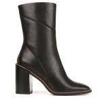 Franco Sarto Women's Stevie Black Leather Boots