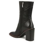 Franco Sarto Women's Stevie Black Leather Boots