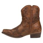 ROPER Women's Short Embroidery Snip Toe Boots