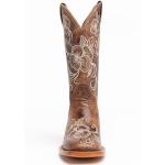 Women’s Embroidered Mid Calf Square Toe Cowboy Boots