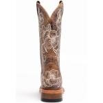 Women’s Embroidered Mid Calf Square Toe Cowboy Boots