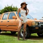 Embroidered Brown Cowgirl Square Toe Boots 8.5