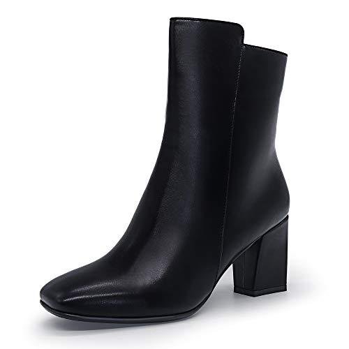 Square Toe Ankle Boots