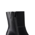 DREAM PAIRS Women's Chunky Square Toe Ankle Boots