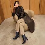 Women’s Square Toe Block Heel Ankle Booties