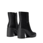 DREAM PAIRS Women's Chunky Square Toe Ankle Boots