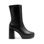 DREAM PAIRS Women's Black Square Toe Gogo Boots